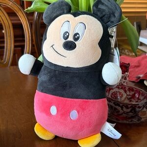 BNWT HugMees Squishmallows Mickey Mouse Disney Plush toy 11”
